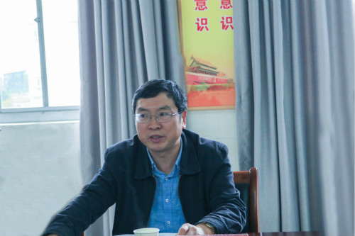 校党委书记崔凤军莅临yl6809永利官网调研指导申硕工作